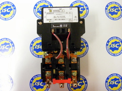 <B>Square D - </B>8536-E01S NEMA Size 3 Motor Starter